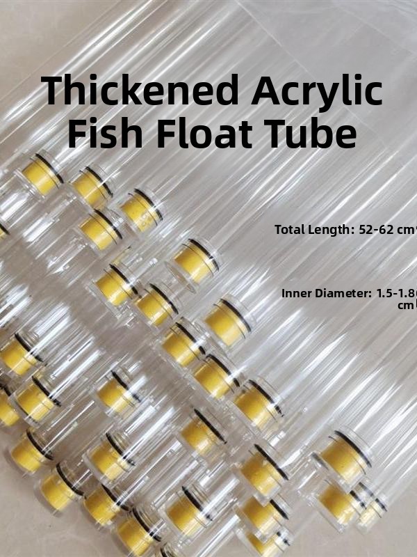 Fishing Rod Case - Novo Tubo de Acrílico Super Resistente