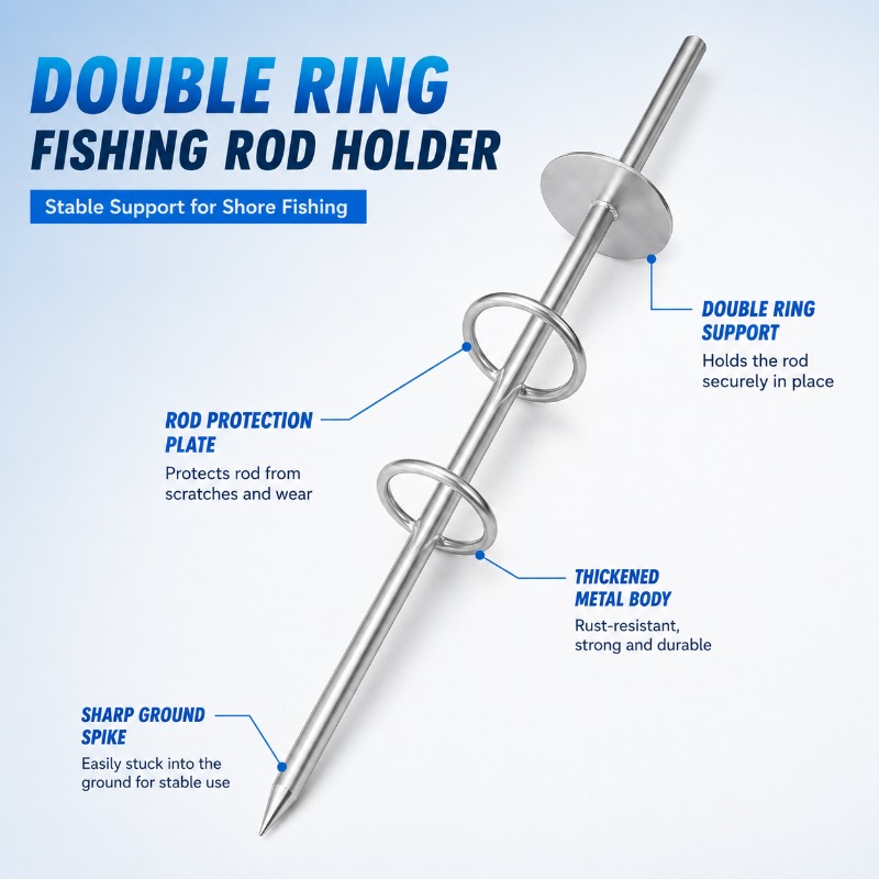 Suporte de vara de pesca de an - Fishing Rod Surf avaliação e preço